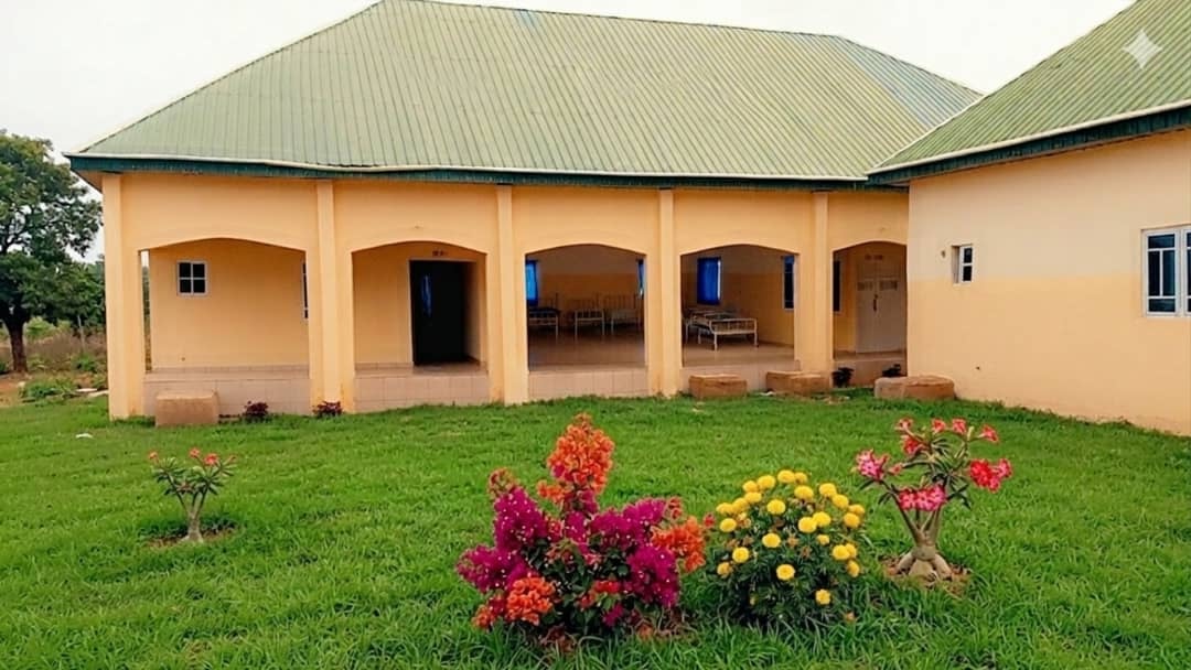 St Johns Hospital Ward Building Exterior Flowers Garden